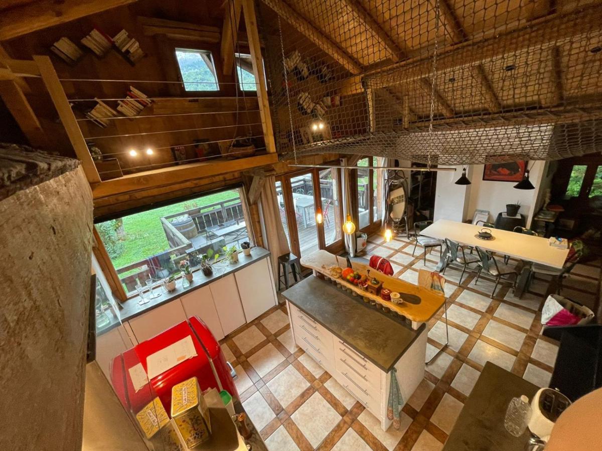 סרווז Magnifique Chalet Dans La Vallee De Chamonix מראה חיצוני תמונה