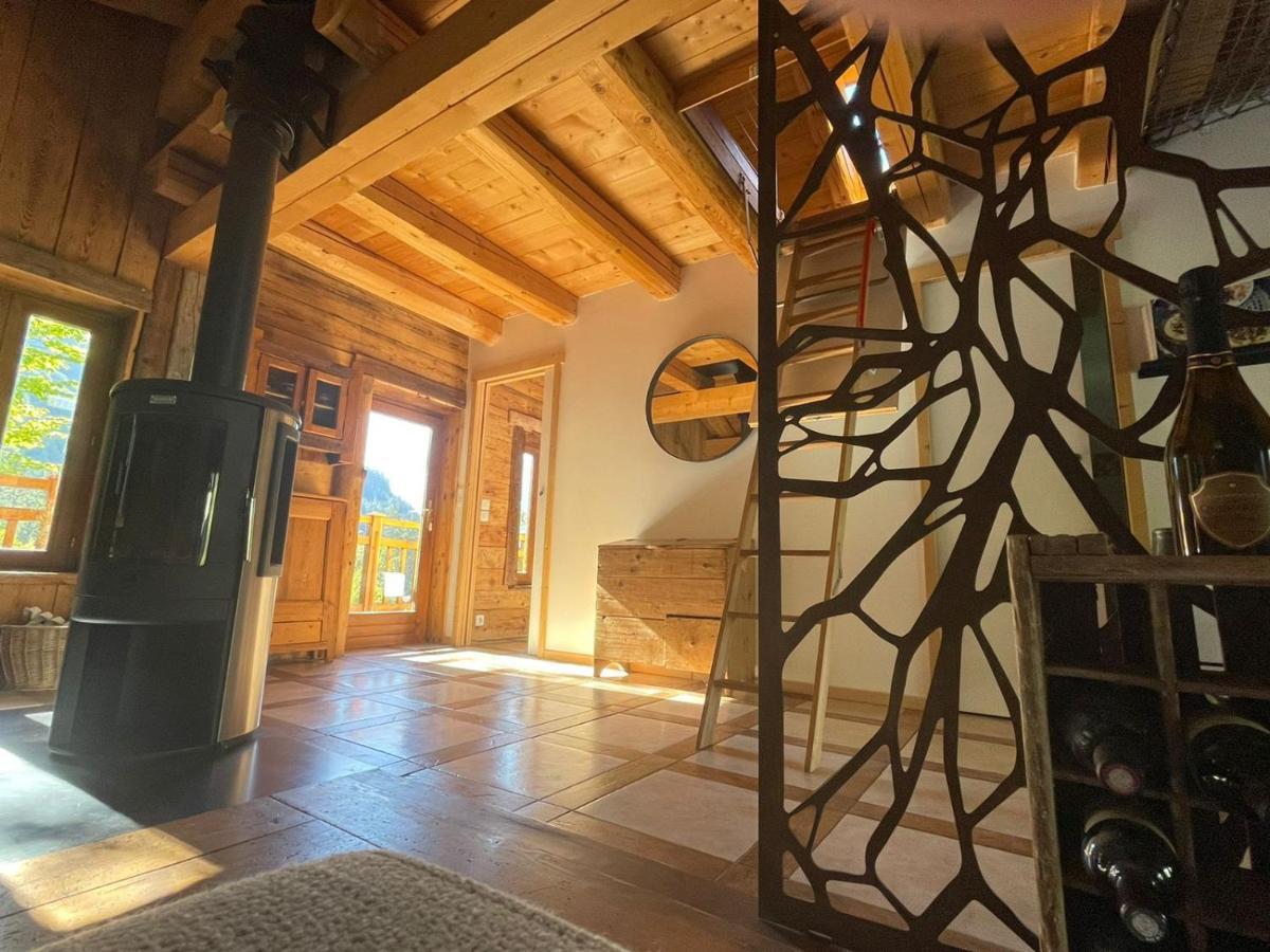 סרווז Magnifique Chalet Dans La Vallee De Chamonix מראה חיצוני תמונה